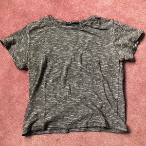 Brandy Melville Grey Crop Top